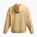 Vyriškas džemperis Under Armour Icon HWT Fleece Wash OS Hoodie camel/white 6