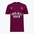 Vyriški treniruočių marškinėliai Under Armour Project Rock Badge Of Honor purple 3