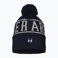 Vyriška žieminė kepurė Under Armour Halftime Pom Beanie midnight navy/summit white