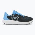 Under Armour Charged Pursuit 3 Big Logo moteriški bėgimo bateliai black/horizon blue/white 2