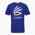 Vyriški marškinėliai Under Armour Curry Logo Trend royal/white/taxi