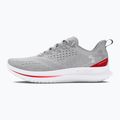 Under Armour Velociti 4 halo gray/racer red/white vyriški bėgimo bateliai 2