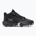 Under Armour GS Lockdown 7 vaikiški krepšinio bateliai juoda/juoda/metalinis sidabras 2
