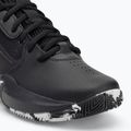 Under Armour GS Lockdown 7 vaikiški krepšinio bateliai juoda/juoda/metalinis sidabras 7