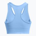 "Under Armour Vanish Seamless Mid" firminė treniruočių liemenėlė horizon blue/white 4