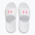 Moteriškos šlepetės Under Armour Ignite Select white/white/super pink 4