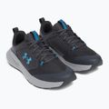 Vyriški treniruočių batai Under Armour Commit 4 anthracite/steel/ether blue 3