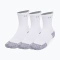 Kojinės Under Armour Velociti Run Cushion 3 poros white/white/reflective