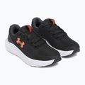 Vyriški bėgimo bateliai Under Armour Charged Surge 4 black/anthracite/ares red 3