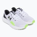 Vyriški bėgimo bateliai Under Armour Charged Surge 4 white/hyper green/black 3