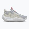 "Under Armour Jet' 23 mod gray/ares red/white" krepšinio bateliai 2
