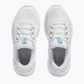 Moteriški bėgimo bateliai Under Armour Charged Surge 4 distant gray/halo gray/ether blue 3
