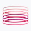 Vaikiška galvos juosta Under Armour Mini Elastic 6 pcs prime pink/white 2