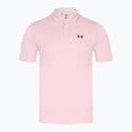 Vyriški polo marškinėliai Under Armour Matchplay Polo prime pink/midnight navy