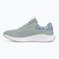 Moteriški treniruočių batai Under Armour Charged Aurora 2+ silica green/white/metallic silica 9