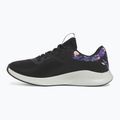 Moteriški treniruočių batai Under Armour Charged Aurora 2+ black/hydro green/metallic warm silver 9