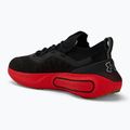 Vyriški batai Under Armour Phantom 4 black/lava red/metallic silver 3