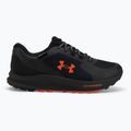 Vyriški bėgimo bateliai Under Armour Charged Bandit Trail 3 black/black/fire 2