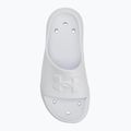 Moteriškos šlepetės Under Armour Locker V Slide white/white/white 5