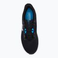 Vyriški bėgimo batai Under Armour Charged Pursuit 4 black/electric blue/white 5
