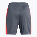 Vaikiški futbolo šortai Under Armour Challenger Knit downpour gray / fire / white 2