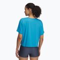 Moteriški treniruočių marškinėliai Under Armour Motion ether blue/white 2