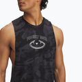 Vyriški marškinėliai Under Armour Project Rock Camo Tank anthracite/black/hyper green 3