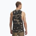 Vyriški marškinėliai Under Armour Project Rock Camo Tank city khaki/baroque green/white clay 2