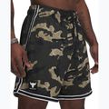 Vyriški šortai Under Armour Project Rock Mesh baroque green / white 4