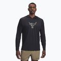 Vyriškas treniruočių džemperis Under Armour Project Rock Iso-Chill Hoody black / hyper green
