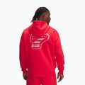 Vyriškas džemperis Under Armour Project Rock Icon Fleece FZ lava red 2