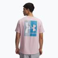 Vyriški marškinėliai Under Armour 60/40S Evol Logo prime pink/ether blue/white 2