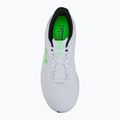 Vyriški bėgimo bateliai Under Armour Charged Pursuit 4 white/black/hyper green 5