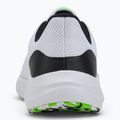 Vyriški bėgimo bateliai Under Armour Charged Pursuit 4 white/black/hyper green 6
