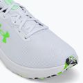 Vyriški bėgimo bateliai Under Armour Charged Pursuit 4 white/black/hyper green 7