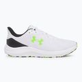 Vyriški bėgimo bateliai Under Armour Charged Pursuit 4 white/black/hyper green 8
