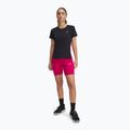 Moteriški šortai Under Armour Trail Run Fitted shaded fuchsia/black 6