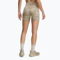 Moteriški treniruočių šortai Under Armour Project Rock Middy city khaki / black 3