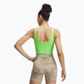Treniruočių liemenėlė Under Armour Project Rock Fitted Bra Tank cyber green / cyber green 3