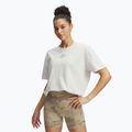 Moteriški marškinėliai Under Armour Project Rock Campus white clay/black