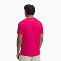 Vyriški bėgimo marškinėliai Under Armour Trail Run shaded fuchsia/reflective 2