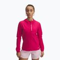 Moteriška bėgimo striukė Under Armour Outrun The Storm shaded fuchsia/reflective