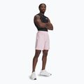 Vyriški treniruočių šortai Under Armour Woven Wordmark prime pink/black 2