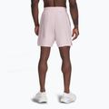 Vyriški treniruočių šortai Under Armour Woven Wordmark prime pink/black 3