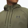 Treniruočių striukė Under Armour Vibe Woven marine od green/black 3