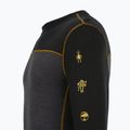 Vyriški termo marškinėliai Smartwool Classic Thermal Merino Base Layer Colorblock Crew Boxed charcoal/honey gold 6