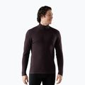 Vyriškas termoaktyvus džemperis Smartwool Classic Thermal Merino Base Layer 1/4 Zip Boxed mink heather