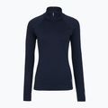 Moteriškas termo džemperis Smartwool Classic Thermal Merino Base Layer 1/4 Zip Boxed deep navy