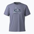 Vyriški turistiniai marškinėliai Smartwool Alpine A-Frame Graphic Tee nightfall blue