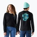 Vyriški marškinėliai ilgomis rankovėmis Smartwool Gondola View Graphic Tee black 2